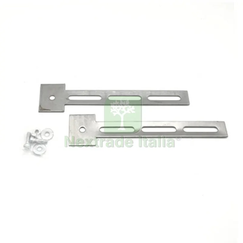 2 PZ Piastre di Fissaggio con Viti - — Viti — rif. FERX.DIA133-V021210
