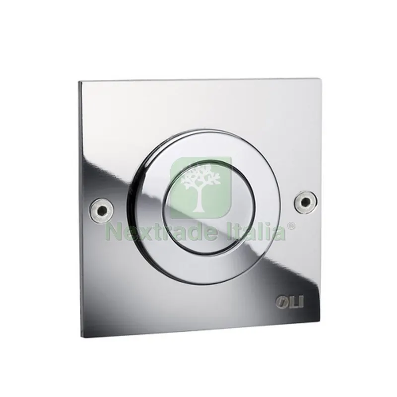 PLACCA DI COMANDO COMPLETA PER CASSETTE PNEU OLI MONO TREND Cromo — Interruttori e prese — rif. FERX.DIA133-V605254