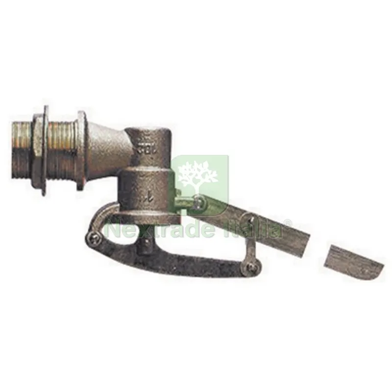 GALLEGGIANTE IN OTTONE SENZA SFERA A 5 COPPIGLIE ASTA PIATTA 2" — Rubinetti e valvole — rif. FERX.DIA134-005-09