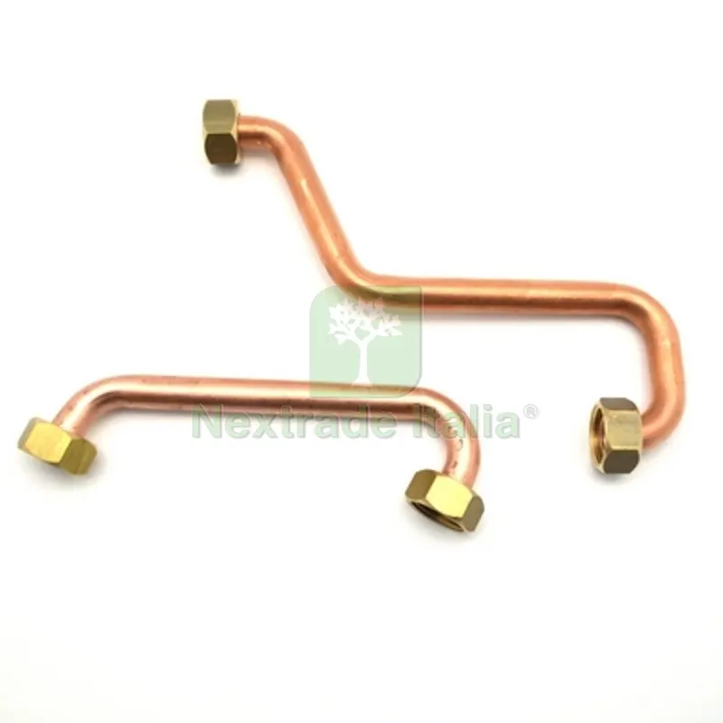 2 PZ TUBI RAME CON CALOTTE PER GALLEGGIANTE - — Rubinetti e valvole — rif. FERX.DIA134-0316 2 PZ TUBI RAME CON CALOTTE PER GALLEGGIANTE - — Rubinetti e valvole — rif. FERX.DIA134-0316