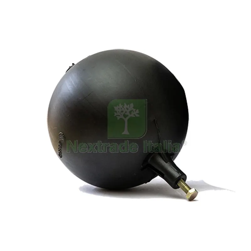 SFERA IN PLASTICA TONDA NERA PER ASTE PIATTE Diam. 180 — Scarichi e sifoni — rif. FERX.DIA134-0511-180 SFERA IN PLASTICA TONDA NERA PER ASTE PIATTE Diam. 180 — Scarichi e sifoni — rif. FERX.DIA134-0511-180