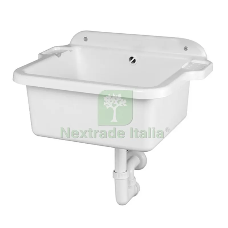 VASCA A MURO IN POLIPROPILENE Cm 58 x 45 x 28 — Pile e batterie — rif. FERX.DIA140-2061-60 VASCA A MURO IN POLIPROPILENE Cm 58 x 45 x 28 — Pile e batterie — rif. FERX.DIA140-2061-60