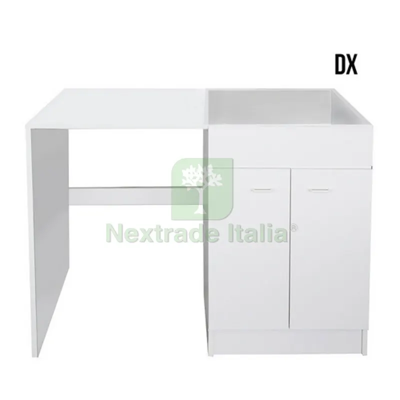 SOTTOLAVELLO PER LAVASTOVIGLIE SENZA LAVELLO INOX per L. 120x60 Bianco Sx — Cucina e coltelleria — rif. FERX.DIA140-2551-120BS