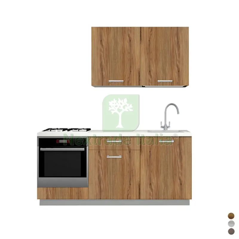 CUCINA COMPLETA DA 180 CM Olmo nodato — Scarichi e sifoni — rif. FERX.DIA140-HC180-LN CUCINA COMPLETA DA 180 CM Olmo nodato — Scarichi e sifoni — rif. FERX.DIA140-HC180-LN