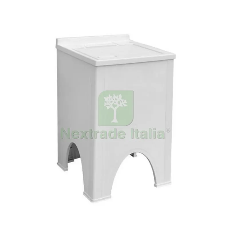 Lavatoio con Vasca in Polipropilene Limpio L cm. 50 x P cm. 50 — Pile e batterie — rif. FERX.DIA140-TL671-50