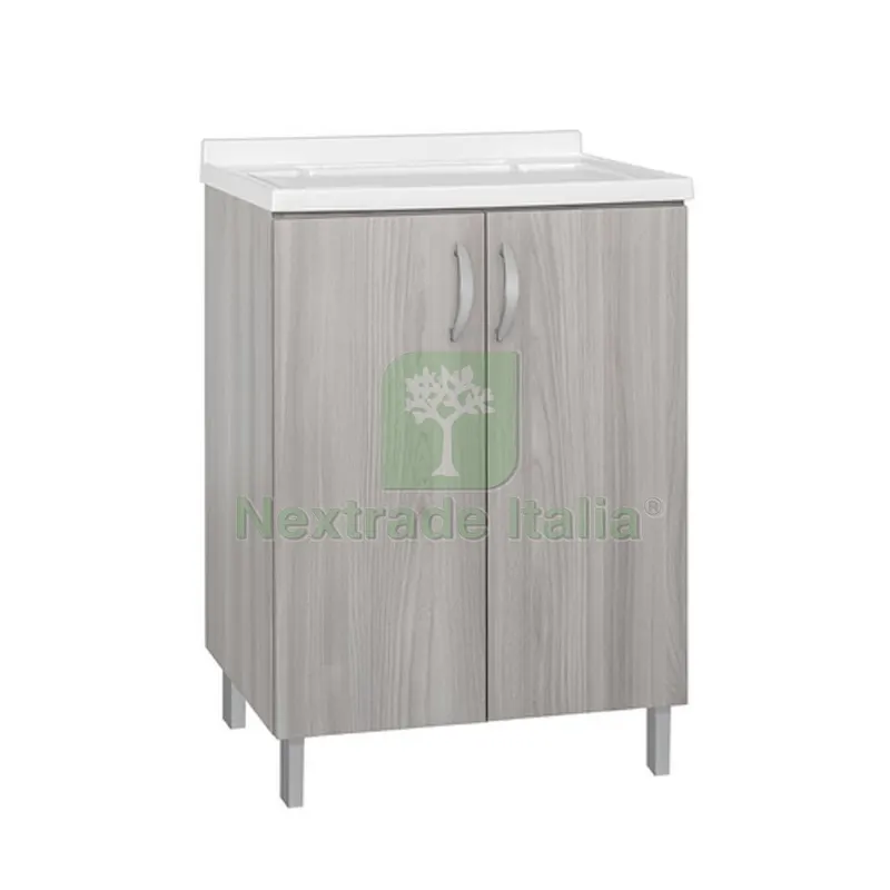 LAVATOIO EASY TOP ESSENZA IN NOBILITATO L cm. 45 x P cm. 50 (1 anta) — Accessori bagno — rif. FERX.DIA140-TS121-L4550 LAVATOIO EASY TOP ESSENZA IN NOBILITATO L cm. 45 x P cm. 50 (1 anta) — Accessori bagno — rif. FERX.DIA140-TS121-L4550