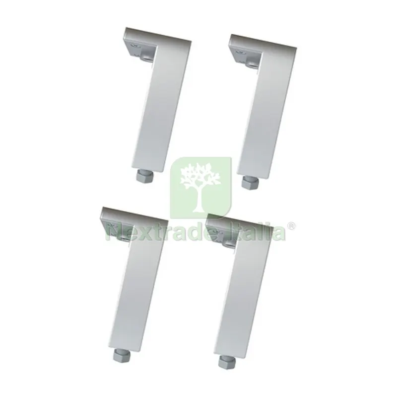 4 PZ PIEDINI REGOLABILI ANODIZZATI PER LEGNO - — Ferramenta per legno e mobili — rif. FERX.DIA140-TZL02 4 PZ PIEDINI REGOLABILI ANODIZZATI PER LEGNO - — Ferramenta per legno e mobili — rif. FERX.DIA140-TZL02