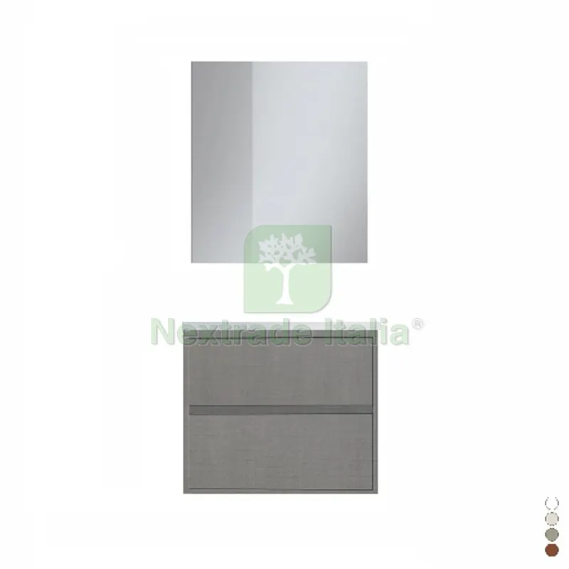 MOBILE BAGNO SOSPESO COMPLETO ELEGANCE L. 70 CM Bianco Opaco — Accessori bagno — rif. FERX.DIA142-GEA070-BO MOBILE BAGNO SOSPESO COMPLETO ELEGANCE L. 70 CM Bianco Opaco — Accessori bagno — rif. FERX.DIA142-GEA070-BO