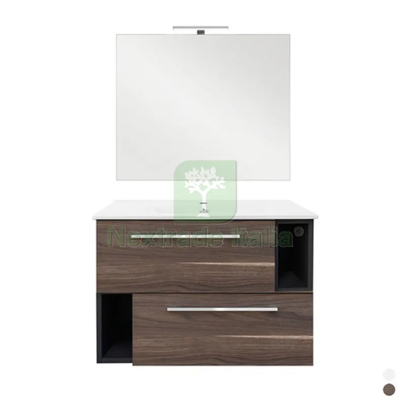 Mobile Bagno L. 80 CM MOD. C Bianco Venato — Accessori bagno — rif. FERX.DIA142-HC080-BV Mobile Bagno L. 80 CM MOD. C Bianco Venato — Accessori bagno — rif. FERX.DIA142-HC080-BV