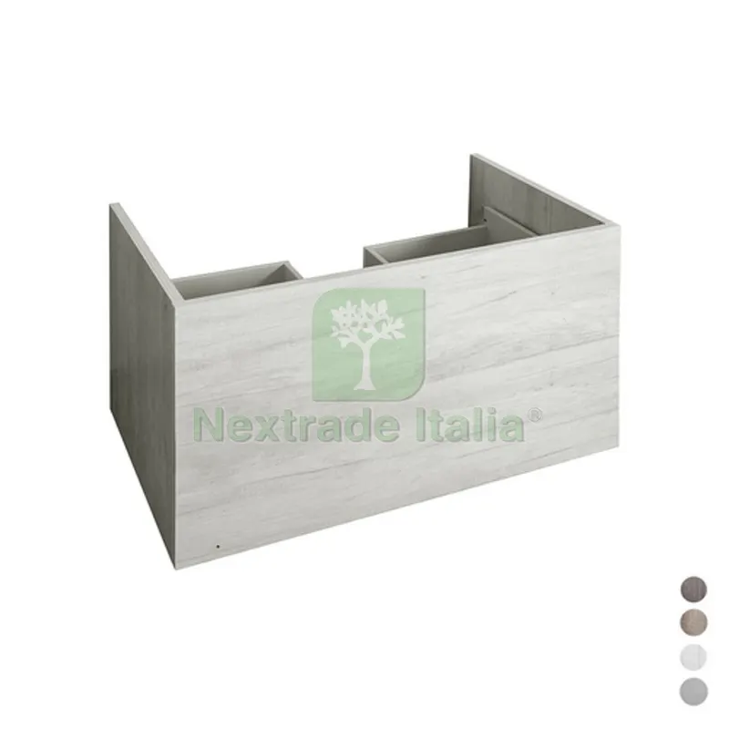 BASE 2 CASSETTI MOD. UNIKA cm 100x45,5xH.50 Olmo Naturale — Scarichi e sifoni — rif. FERX.DIA142-LUK106-NA100