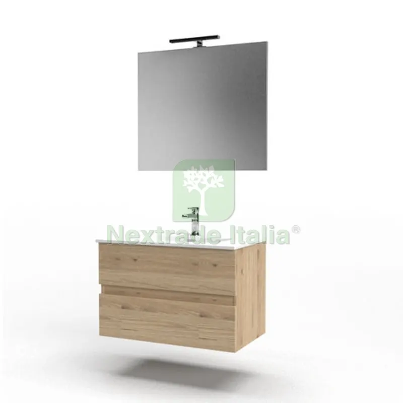 MOBILE BAGNO SOSPESO MOD. STILE L. 80 CM Cemento — Accessori bagno — rif. FERX.DIA142-MSA080-CE MOBILE BAGNO SOSPESO MOD. STILE L. 80 CM Cemento — Accessori bagno — rif. FERX.DIA142-MSA080-CE