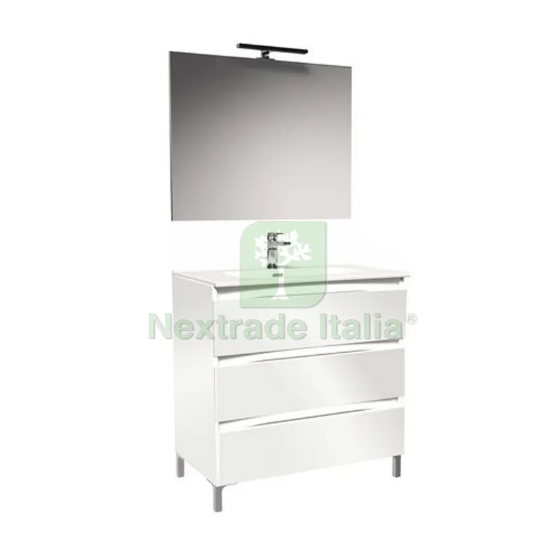MOBILE BAGNO VALENCIA L. 100 CM Rovere Naturale — Accessori bagno — rif. FERX.DIA142-MVA100-RONA