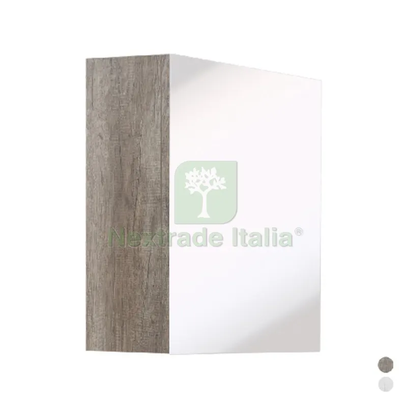 SPECCHIO CONTENITORE LxHxP 60x60x24,5 Olmo Bianco — Accessori bagno — rif. FERX.DIA145-203-6060BI SPECCHIO CONTENITORE LxHxP 60x60x24,5 Olmo Bianco — Accessori bagno — rif. FERX.DIA145-203-6060BI