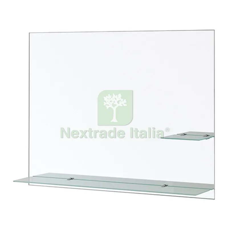 Specchio Rettangolare con Mensole 80X60 LxH 80x60 cm — Arredo — rif. FERX.DIA145-321 Specchio Rettangolare con Mensole 80X60 LxH 80x60 cm — Arredo — rif. FERX.DIA145-321