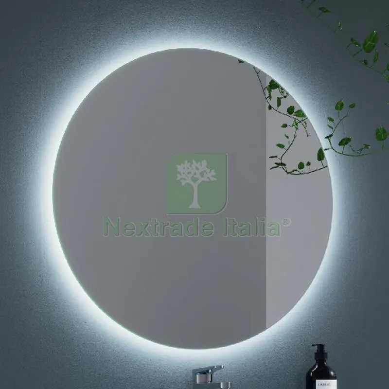 Specchio LED MOD. L105 Linea Vanitas Diam. 80 cm — Illuminazione — rif. FERX.DIA145-L105-080 Specchio LED MOD. L105 Linea Vanitas Diam. 80 cm — Illuminazione — rif. FERX.DIA145-L105-080