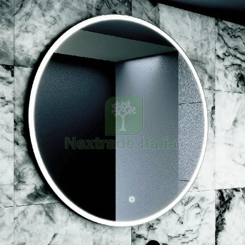 Specchio LED MOD. L106 Linea Vanitas Diam. 60 cm — Illuminazione — rif. FERX.DIA145-L106-060 Specchio LED MOD. L106 Linea Vanitas Diam. 60 cm — Illuminazione — rif. FERX.DIA145-L106-060