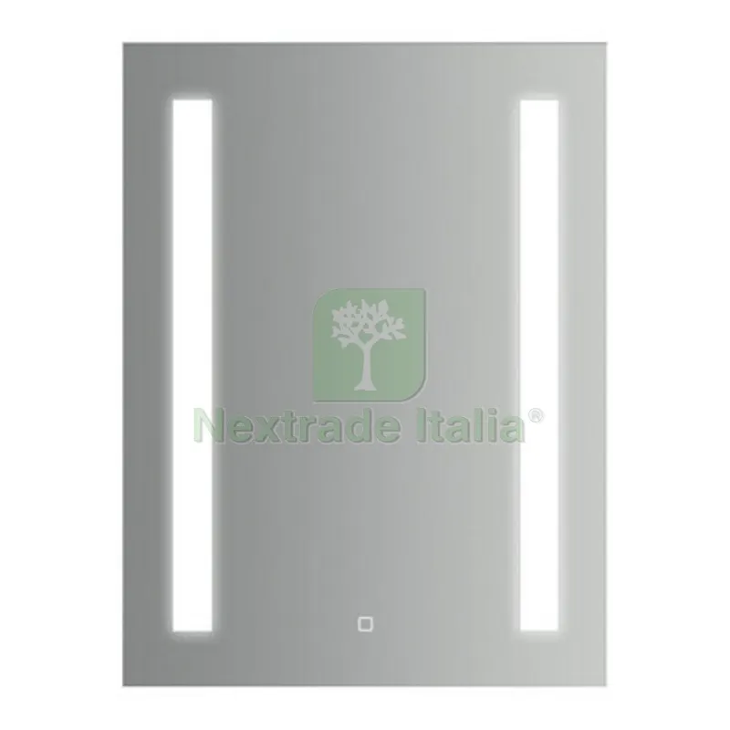 SPECCHIO LED MOD. FLAVIO LINEA VANITAS cm 60x80 - sp. 5 mm — Illuminazione — rif. FERX.DIA145-L201