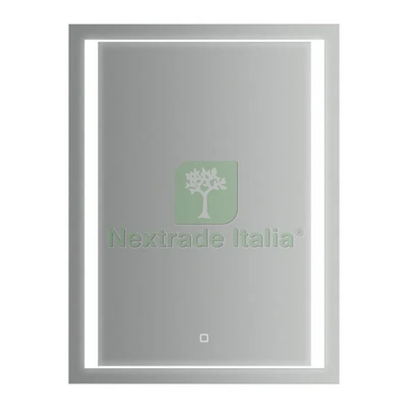 Specchio LED MOD. Aurelio Linea Vanitas cm 60x80 - sp. 5 mm — Illuminazione — rif. FERX.DIA145-L202 Specchio LED MOD. Aurelio Linea Vanitas cm 60x80 - sp. 5 mm — Illuminazione — rif. FERX.DIA145-L202