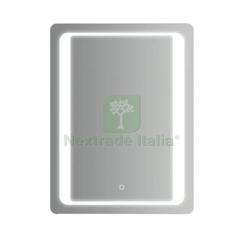Specchio LED MOD. Valerio Linea Vanitas cm 60x80 - sp. 5 mm — Illuminazione — rif. FERX.DIA145-L203 Specchio LED MOD. Valerio Linea Vanitas cm 60x80 - sp. 5 mm — Illuminazione — rif. FERX.DIA145-L203