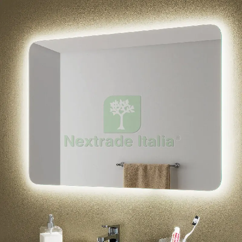 Specchio LED MOD. L209 Linea Vanitas cm 80 x 60 — Illuminazione — rif. FERX.DIA145-L209-08060 Specchio LED MOD. L209 Linea Vanitas cm 80 x 60 — Illuminazione — rif. FERX.DIA145-L209-08060