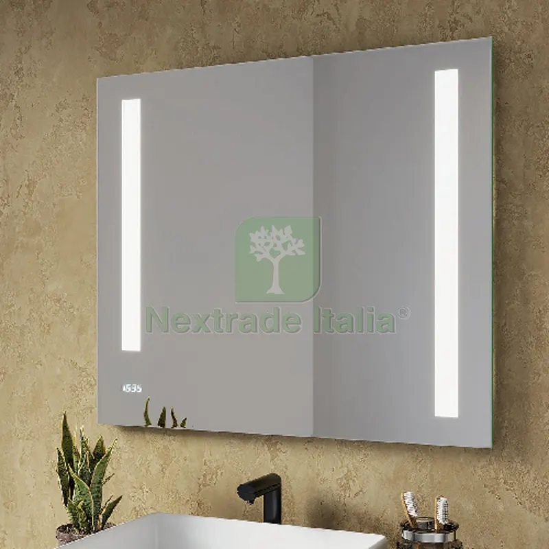 Specchio LED MOD. L210 Linea Vanitas cm 60 x 70 — Illuminazione — rif. FERX.DIA145-L210-06070 Specchio LED MOD. L210 Linea Vanitas cm 60 x 70 — Illuminazione — rif. FERX.DIA145-L210-06070