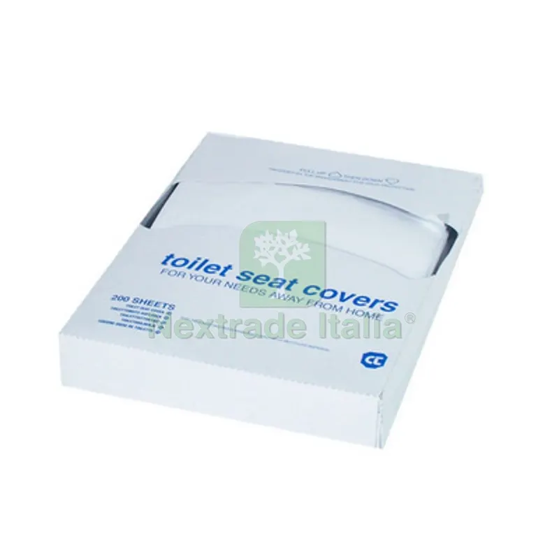 Astuccio da 200 Fogli di Carta Copri Sedile WC LxHxP: mm 200x260x40 — Sanitari e ceramiche — rif. FERX.DIA150-5012 Astuccio da 200 Fogli di Carta Copri Sedile WC LxHxP: mm 200x260x40 — Sanitari e ceramiche — rif. FERX.DIA150-5012
