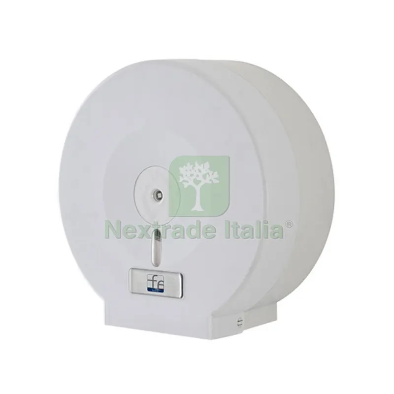 Distributore di Carta Igienica in Rotolo LxHxP: mm 275x275x125 — Accessori bagno — rif. FERX.DIA150-5013
