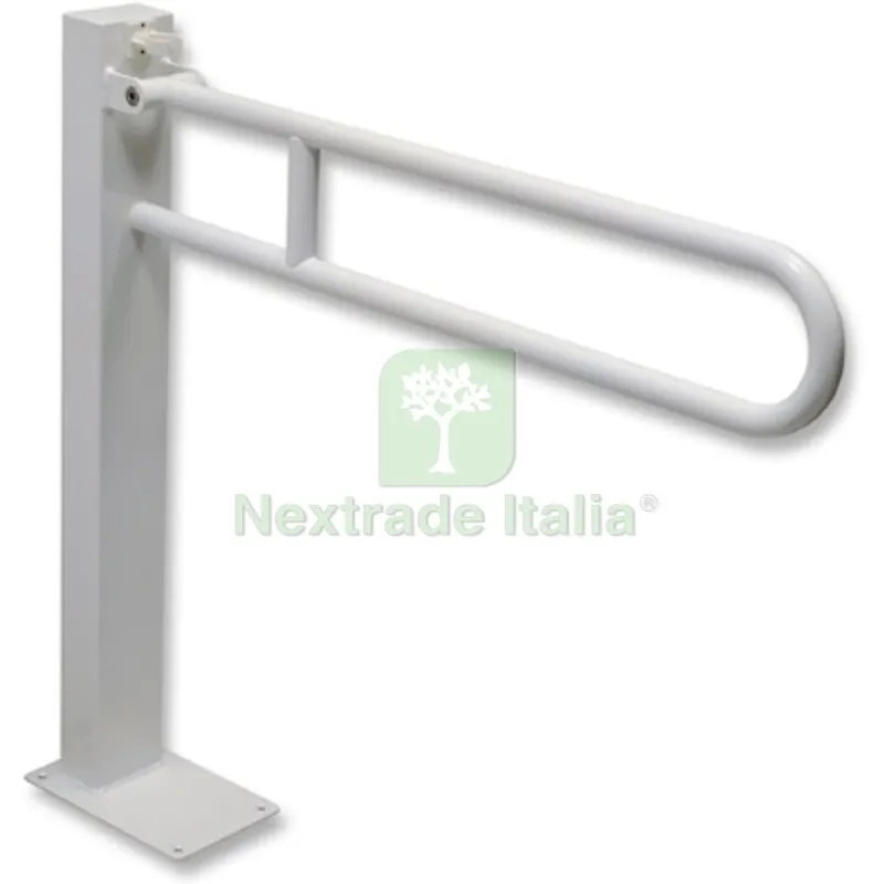 BARRA DI SOSTEGNO RIBALTABILE MODELLO A COLONNA cm. 85 — Accessori bagno — rif. FERX.DIA151-3402 BARRA DI SOSTEGNO RIBALTABILE MODELLO A COLONNA cm. 85 — Accessori bagno — rif. FERX.DIA151-3402