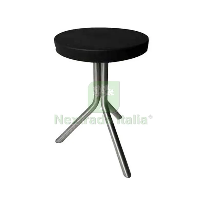 Sgabello da Bagno Acciaio Inox Satinato Acciaio Satinato — Arredo — rif. FERX.DIA151-4021-AC Sgabello da Bagno Acciaio Inox Satinato Acciaio Satinato — Arredo — rif. FERX.DIA151-4021-AC