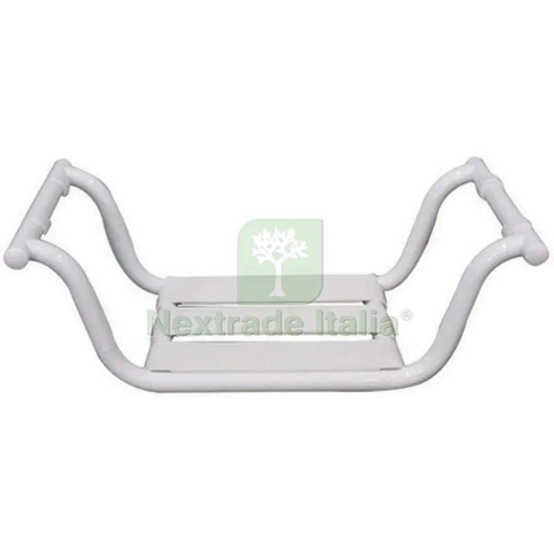 SEDILE PER VASCA BIANCO Verniciato — Accessori bagno — rif. FERX.DIA151-412-V