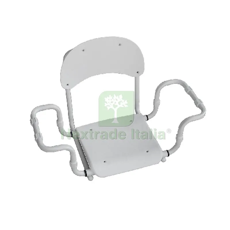 Sedile per Vasca Polipropilene Regolabile con Schienale Telaio Bianco Bianco — Pile e batterie — rif. FERX.DIA151-4164 Sedile per Vasca Polipropilene Regolabile con Schienale Telaio Bianco Bianco — Pile e batterie — rif. FERX.DIA151-4164
