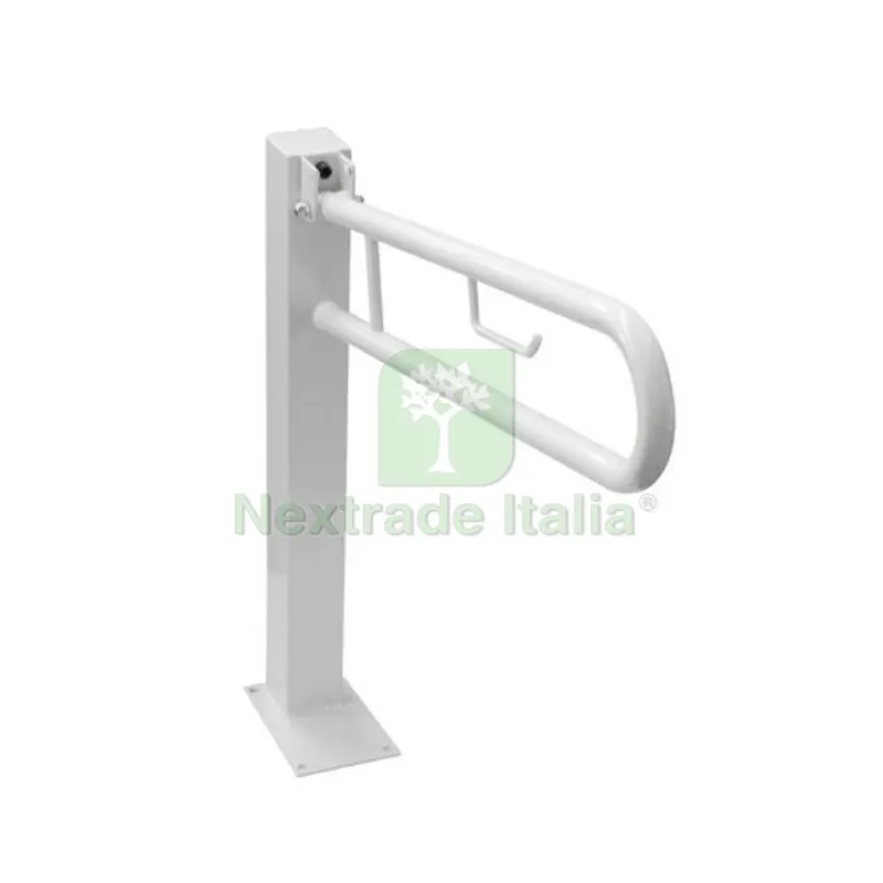 BARRA DI SOSTEGNO RIBALTABILE A COLONNA cm 65 — Accessori bagno — rif. FERX.DIA151-7402-65 BARRA DI SOSTEGNO RIBALTABILE A COLONNA cm 65 — Accessori bagno — rif. FERX.DIA151-7402-65