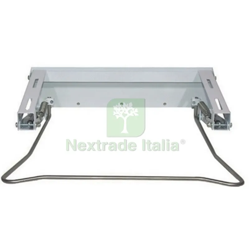 STAFFE MOBILI A GAS Bianco con supporti cromo — Vasi e fioriere — rif. FERX.DIA152-C1091 STAFFE MOBILI A GAS Bianco con supporti cromo — Vasi e fioriere — rif. FERX.DIA152-C1091