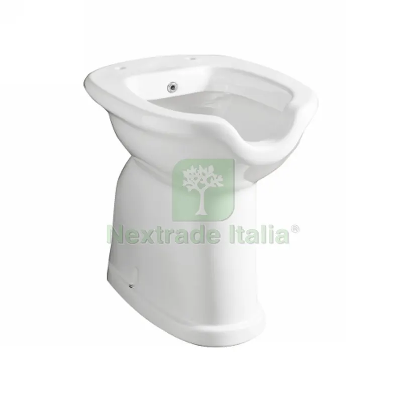 Vaso/Bidet Disabili Completo di Erogatore Scarico a Pavimento — Sanitari e ceramiche — rif. FERX.DIA152-C300-P Vaso/Bidet Disabili Completo di Erogatore Scarico a Pavimento — Sanitari e ceramiche — rif. FERX.DIA152-C300-P