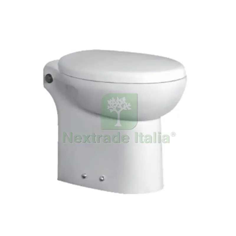 WC in Ceramica con Trituratore TECHNOFLUX45 - — Scarichi e sifoni — rif. FERX.DIA178-CTFLUX45