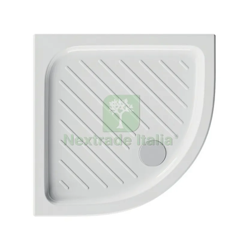 PIATTO DOCCIA ANGOLARE IN CERAMICA DOLOMITE GEMMA 2 H. 7 cm 80 x 80 H. 7 — Rubinetti e valvole — rif. FERX.DIA179-DG7130-80 PIATTO DOCCIA ANGOLARE IN CERAMICA DOLOMITE GEMMA 2 H. 7 cm 80 x 80 H. 7 — Rubinetti e valvole — rif. FERX.DIA179-DG7130-80