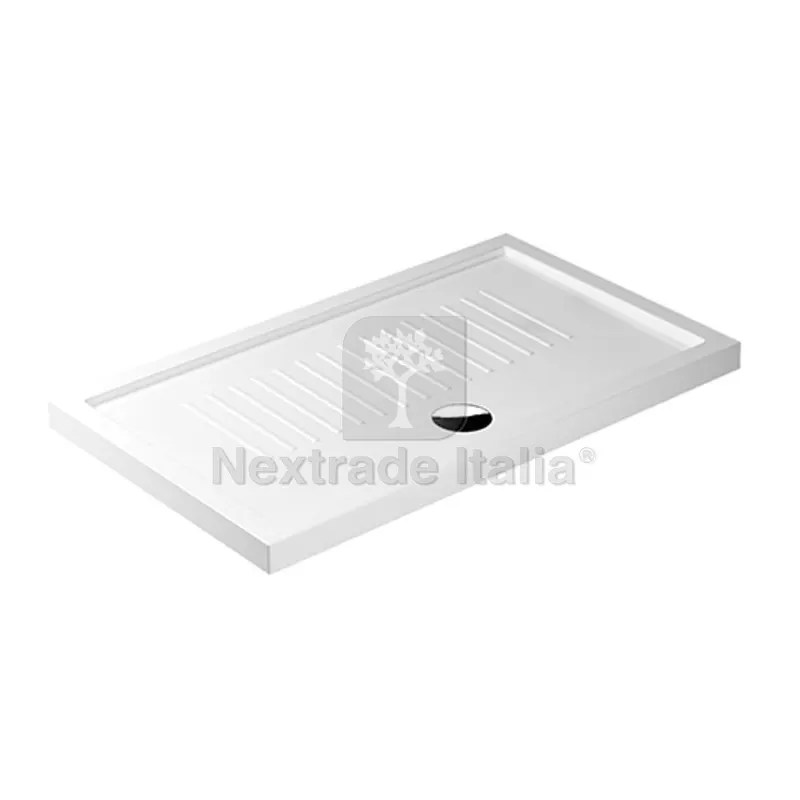 PIATTO DOCCIA RETTANGOLARE IN CERAMICA H. 6 cm 72 x 90 H. 6 — Rubinetti e valvole — rif. FERX.DIA179-G06120-7290