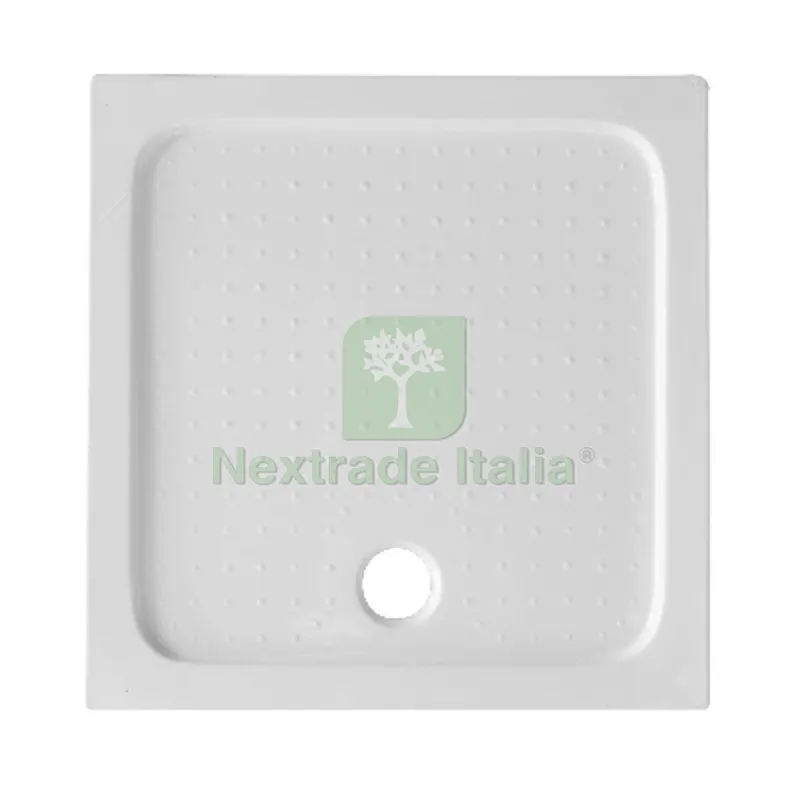 PIATTO DOCCIA QUADRATO KEPLER cm 90 x 90 H. 6 — Rubinetti e valvole — rif. FERX.DIA179-K100-90