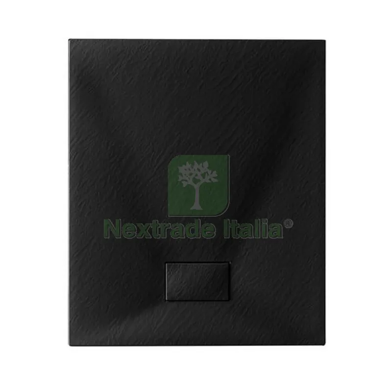 PIATTO DOCCIA STONE ESSENCE SLIM RETTANGOLARE Nero cm 70 x 90 — Rubinetti e valvole — rif. FERX.DIA179-SER-N70090 PIATTO DOCCIA STONE ESSENCE SLIM RETTANGOLARE Nero cm 70 x 90 — Rubinetti e valvole — rif. FERX.DIA179-SER-N70090