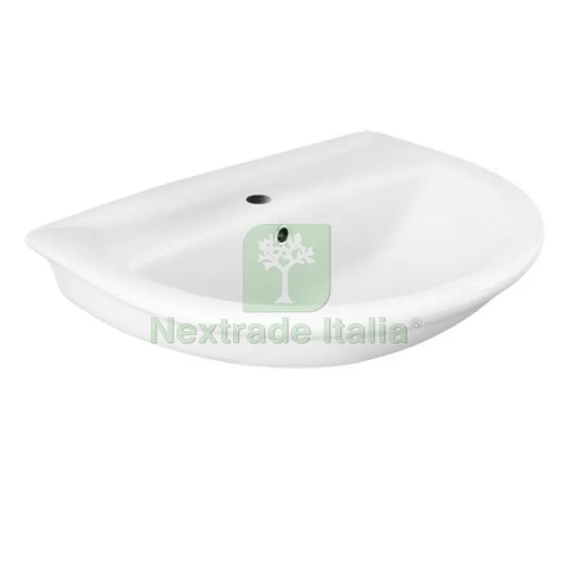 LAVABO KARLA Monoforo L. 50 cm — Sanitari e ceramiche — rif. FERX.DIA180-K100-50 LAVABO KARLA Monoforo L. 50 cm — Sanitari e ceramiche — rif. FERX.DIA180-K100-50