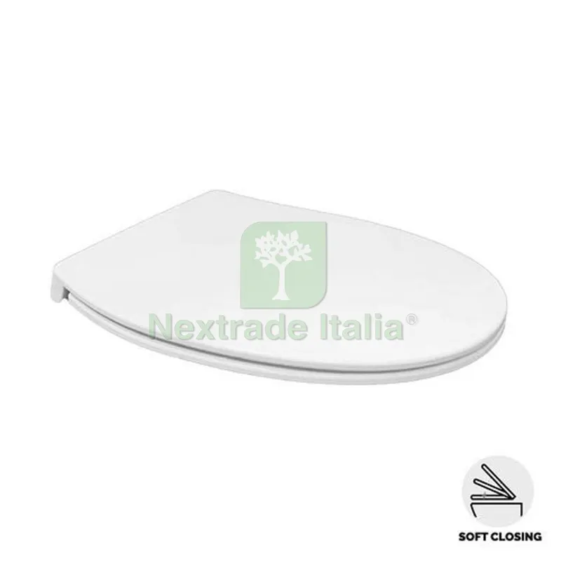 SEDILE KARLA IN ABS FLAT CON SOFT CLOSE Bianco — Vasi e fioriere — rif. FERX.DIA180-K904
