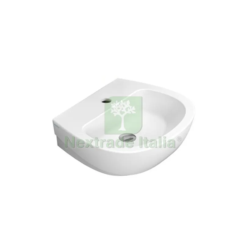 LAVABO SOSPESO DEMY Monoforo L. 60 cm — Sanitari e ceramiche — rif. FERX.DIA181-DY100-60 LAVABO SOSPESO DEMY Monoforo L. 60 cm — Sanitari e ceramiche — rif. FERX.DIA181-DY100-60