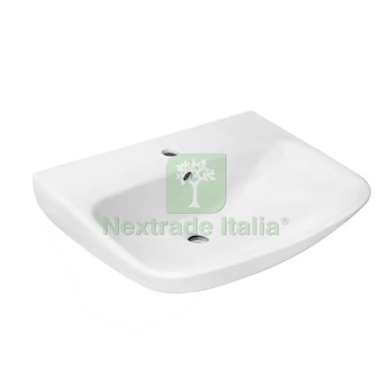 LAVABO JASMINE Monoforo L. 60 cm — Sanitari e ceramiche — rif. FERX.DIA181-J100-60