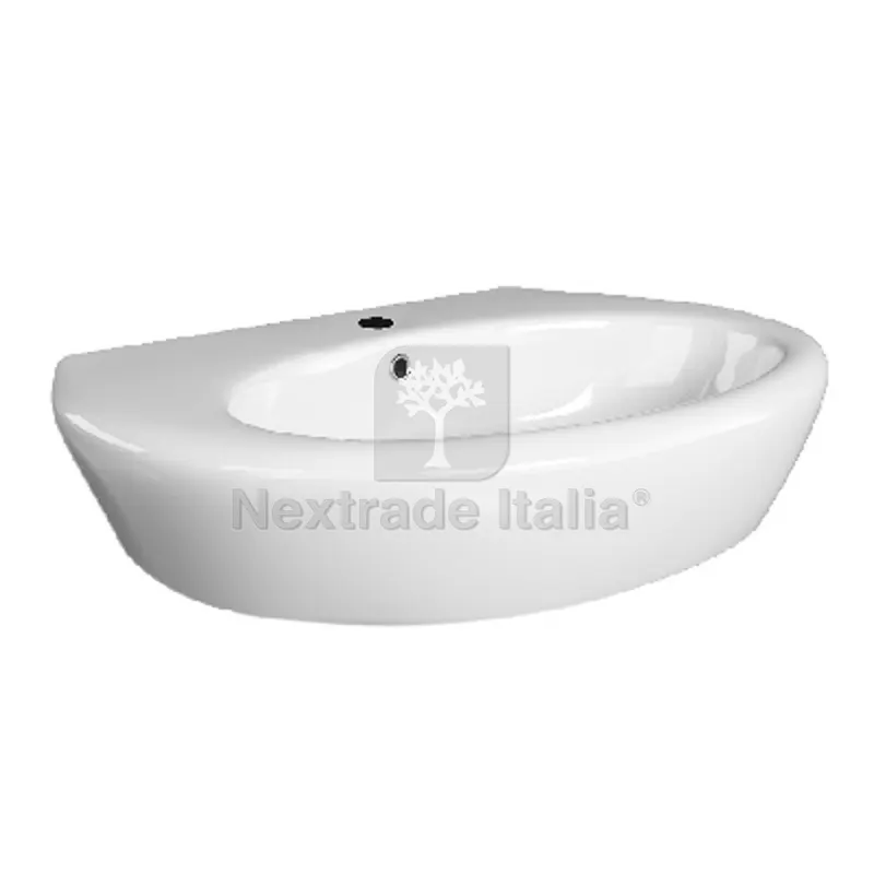 LAVABO KLIO Monoforo L. 68 cm — Sanitari e ceramiche — rif. FERX.DIA181-K100-68