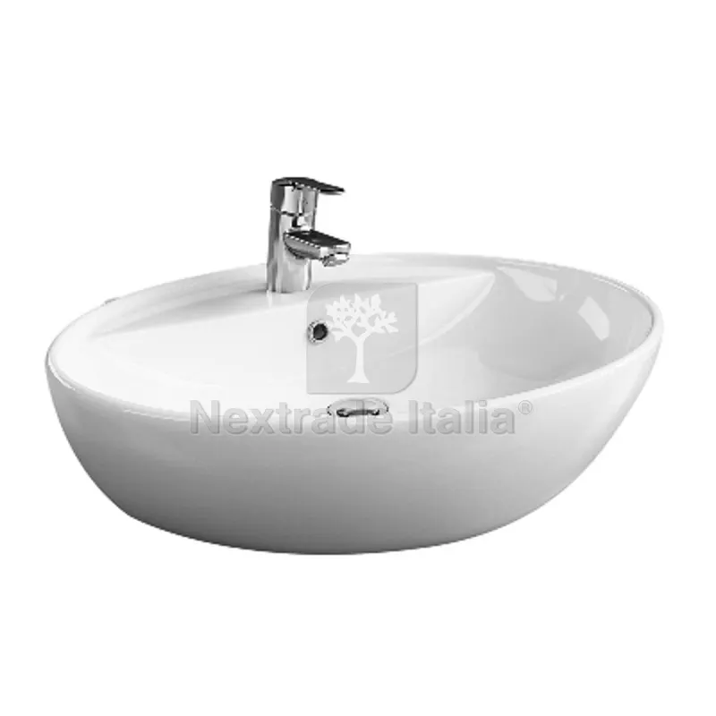 Lavabo Klio L.57 Monoforo L. 57 cm — Sanitari e ceramiche — rif. FERX.DIA181-K120