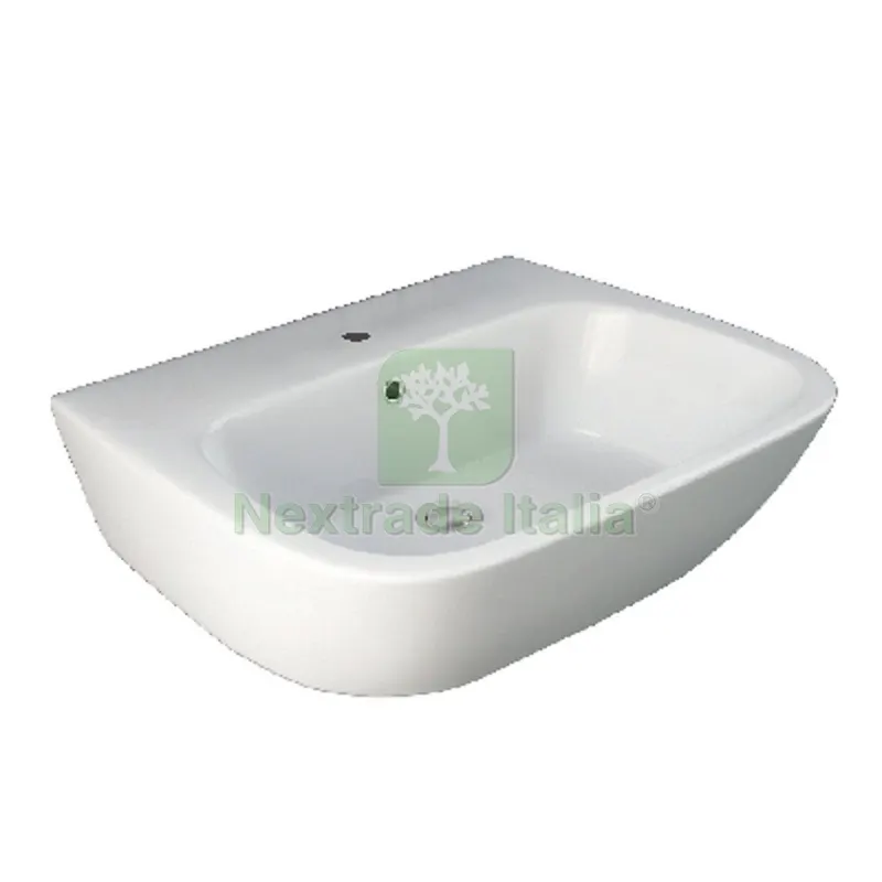 LAVABO ONE Monoforo L. 60 cm — Sanitari e ceramiche — rif. FERX.DIA181-L100-60 LAVABO ONE Monoforo L. 60 cm — Sanitari e ceramiche — rif. FERX.DIA181-L100-60