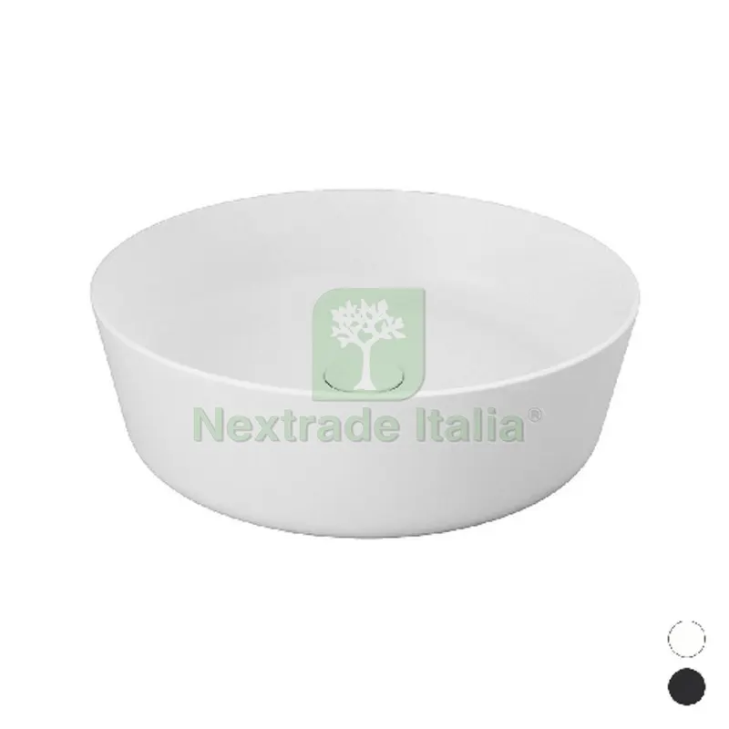 LAVABO DA APPOGGIO FEELING TONDO Cappuccino Opaco Matt — Sanitari e ceramiche — rif. FERX.DIA182-F110-CM LAVABO DA APPOGGIO FEELING TONDO Cappuccino Opaco Matt — Sanitari e ceramiche — rif. FERX.DIA182-F110-CM