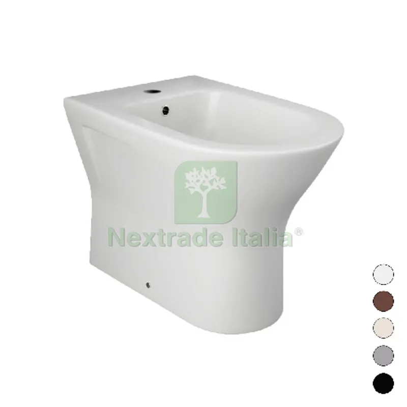 BIDET FILO MURO FEELING Er. Rub - Bianco Opaco Matt — Sanitari e ceramiche — rif. FERX.DIA182-F300-RBM BIDET FILO MURO FEELING Er. Rub - Bianco Opaco Matt — Sanitari e ceramiche — rif. FERX.DIA182-F300-RBM