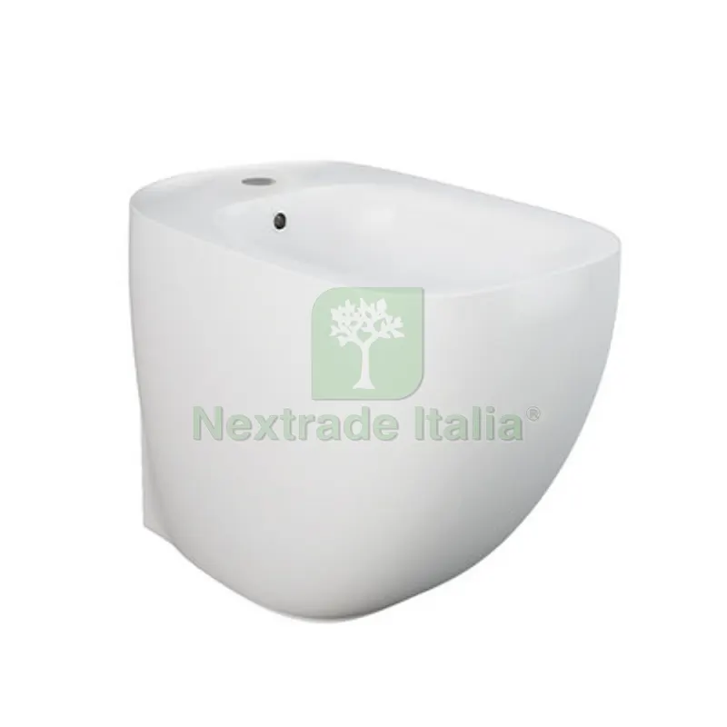 Bidet Filo Muro Illusion Fissaggio Nascosto Erogazione Rubinetto — Rubinetti e valvole — rif. FERX.DIA182-I300-R Bidet Filo Muro Illusion Fissaggio Nascosto Erogazione Rubinetto — Rubinetti e valvole — rif. FERX.DIA182-I300-R