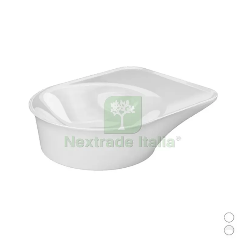 LAVABO DA APPOGGIO VALET DA 48 CM Bianco Opaco — Sanitari e ceramiche — rif. FERX.DIA182-J110-BM LAVABO DA APPOGGIO VALET DA 48 CM Bianco Opaco — Sanitari e ceramiche — rif. FERX.DIA182-J110-BM
